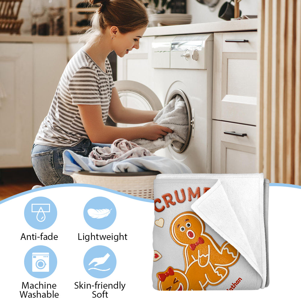 This Is Our Cuddling Gingerbread Blanket Personalized Blanket Gift For Couple Hv01
