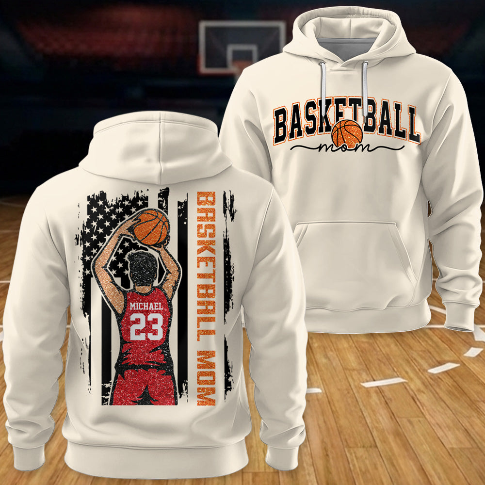 Basketball Mom - I'll Always Be Your Biggest Fan Personalized Shirt For Basketball Family T1807