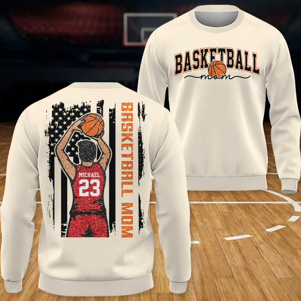 Basketball Mom - I'll Always Be Your Biggest Fan Personalized Shirt For Basketball Family T1807