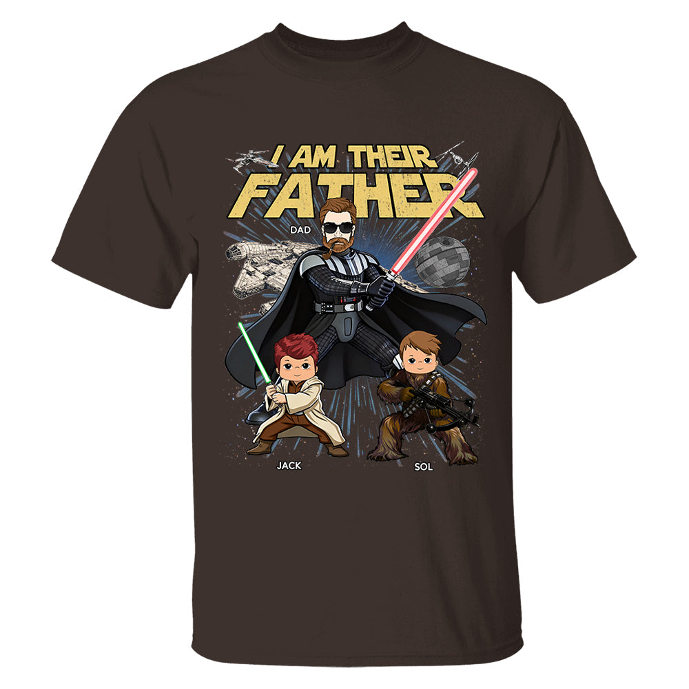 I Am Their Father  Personalized Vintage Style Shirt For Dad Father’s Day Gift T1807 T24