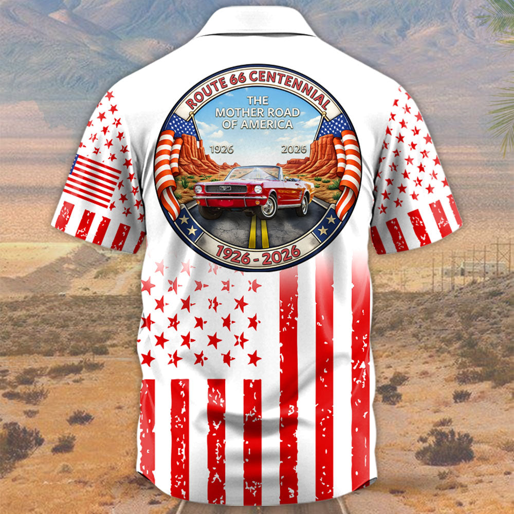 Custom Photo Centennial Century Celebration Hawaiian Shirt - Gift for Car Lovers A2110 T24
