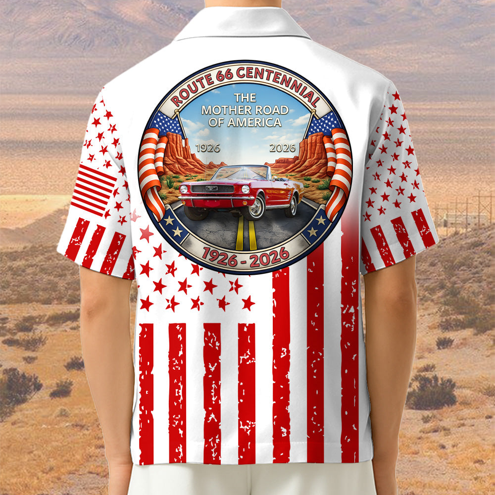 Custom Photo Centennial Century Celebration Hawaiian Shirt - Gift for Car Lovers A2110 T24