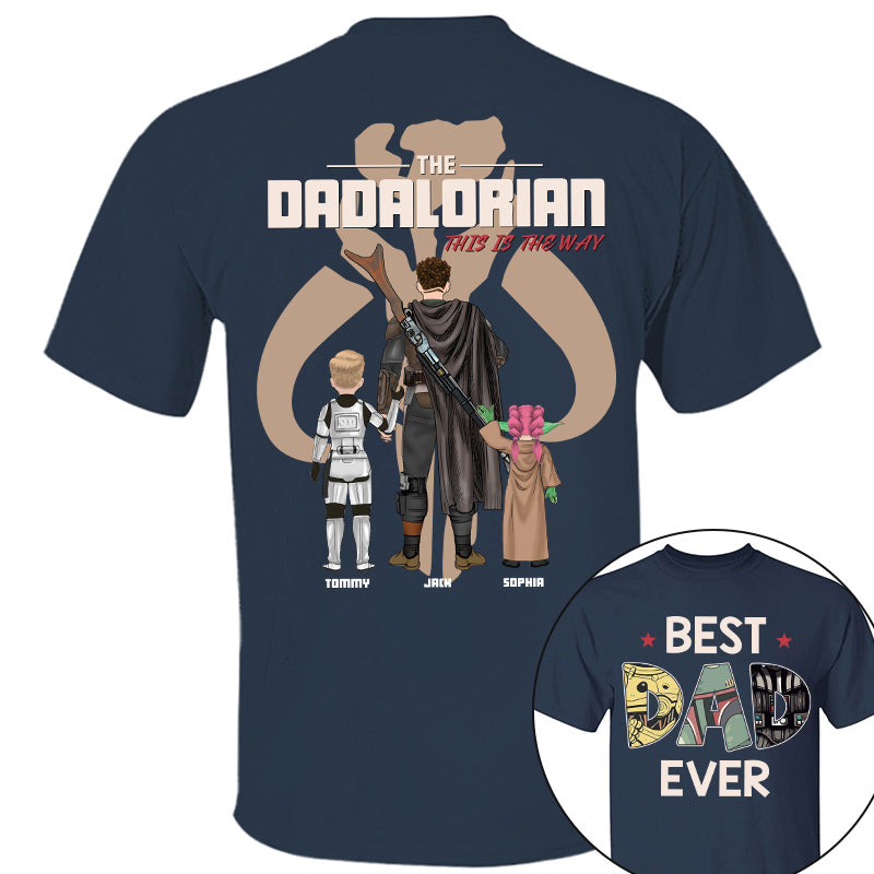 Best Dad Ever - I Am Their Father Personalized Shirt Gift For Dad - Custom Father's Day Gift 2026