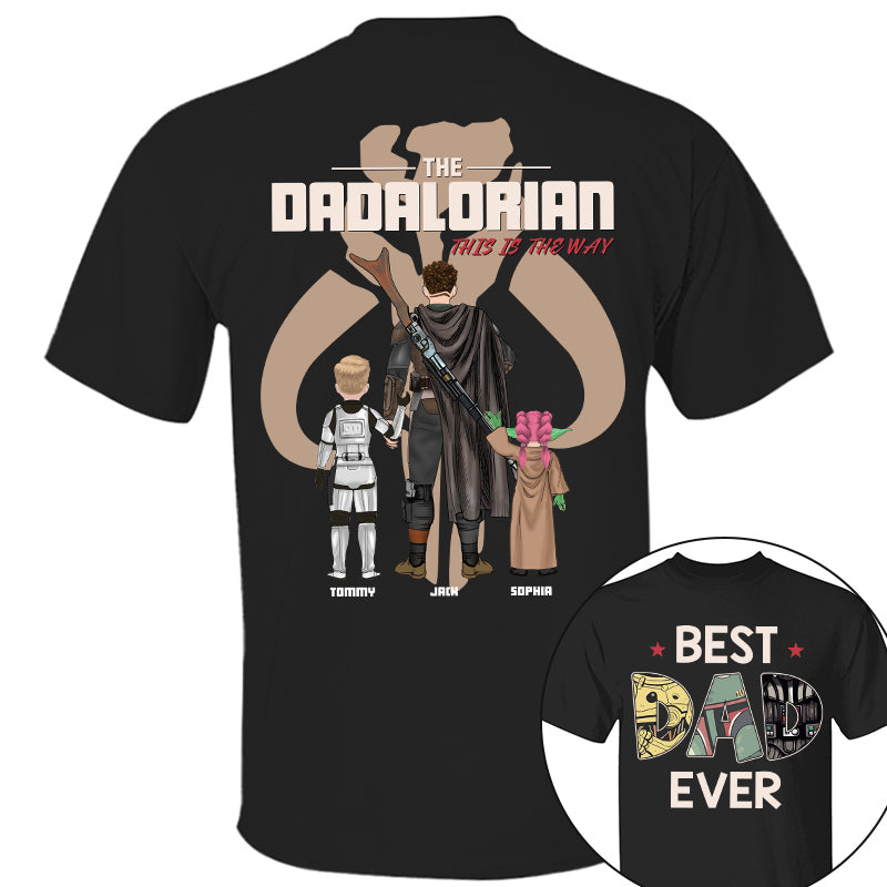 Best Dad Ever - I Am Their Father Personalized Shirt Gift For Dad - Custom Father's Day Gift 2026