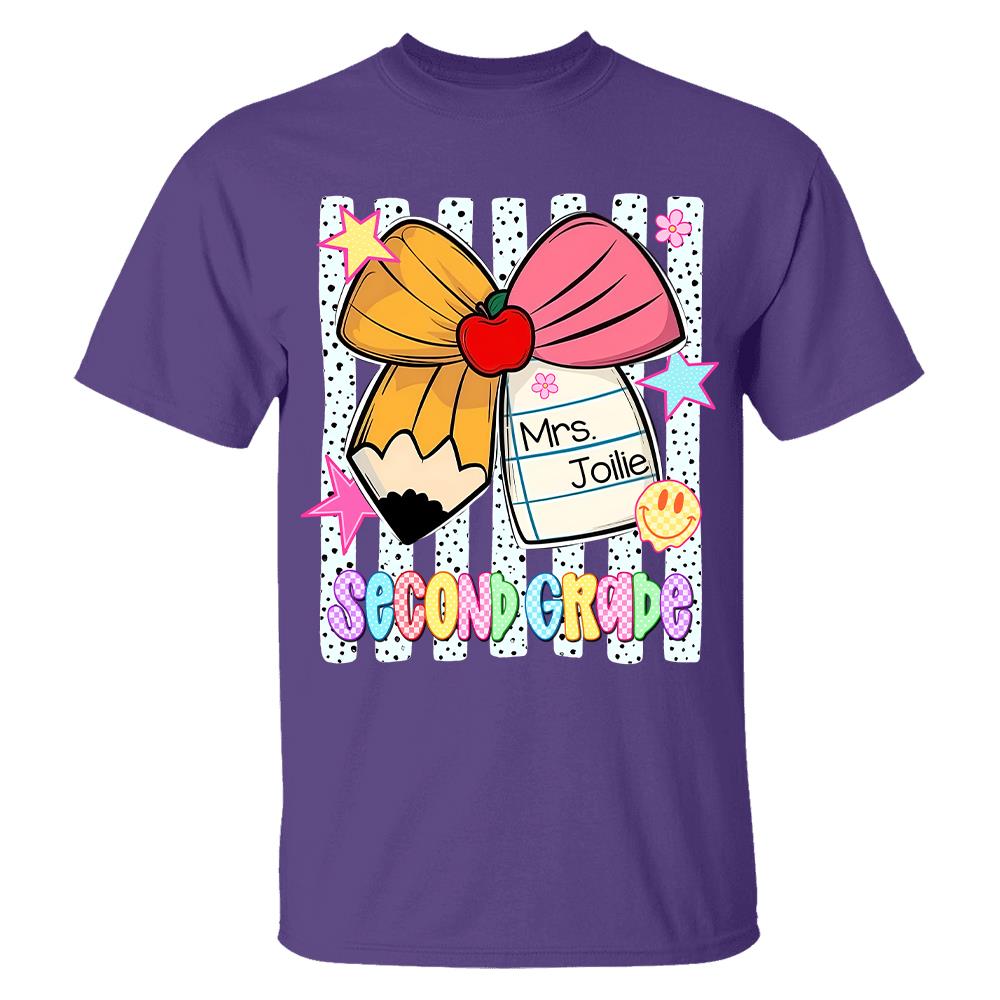 Custom Back to School Custom Shirts, Pre K to 5th Grade L0411 Hv01