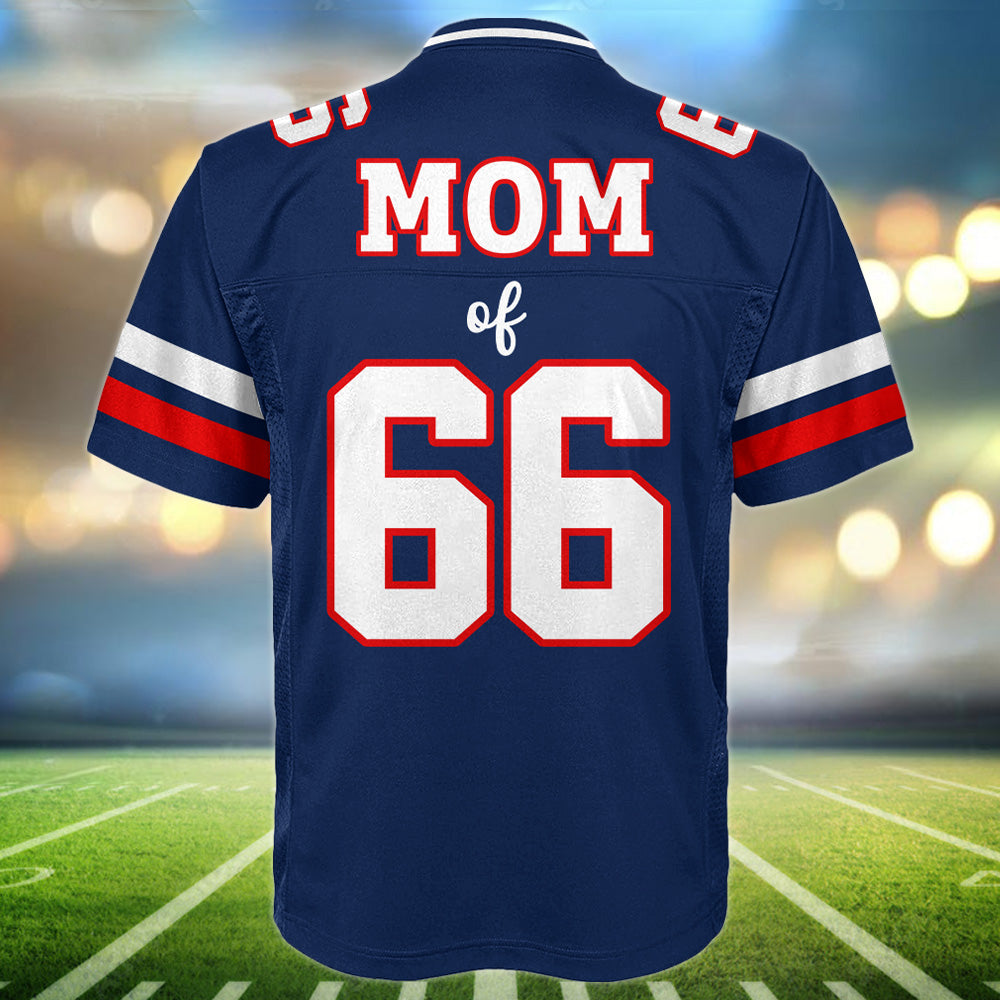I'll Always Be Your Biggest Fan -  Personalized All Over Print Football Jersey For Football Mom Grandma Sport Family T1807 T24