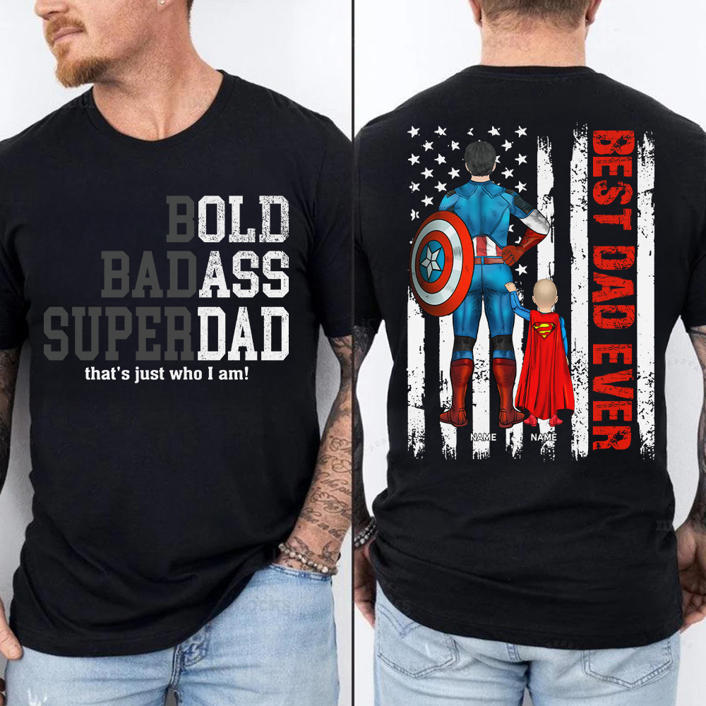 Funny Old Man Saying Gag - Personalized Shirt Gift Birthday for Dad Fathers Day T-Shirt TU20