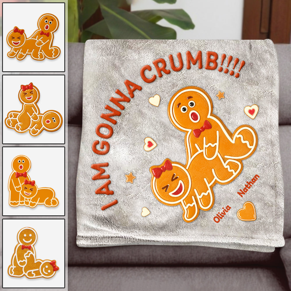 This Is Our Cuddling Gingerbread Blanket Personalized Blanket Gift For Couple Hv01