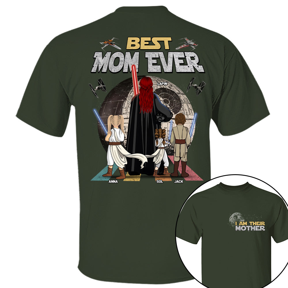 I Am Their Mother Best Mom Ever - Personalized Shirt - Gift For Mom, Mother's Day 2026 T1807 T24