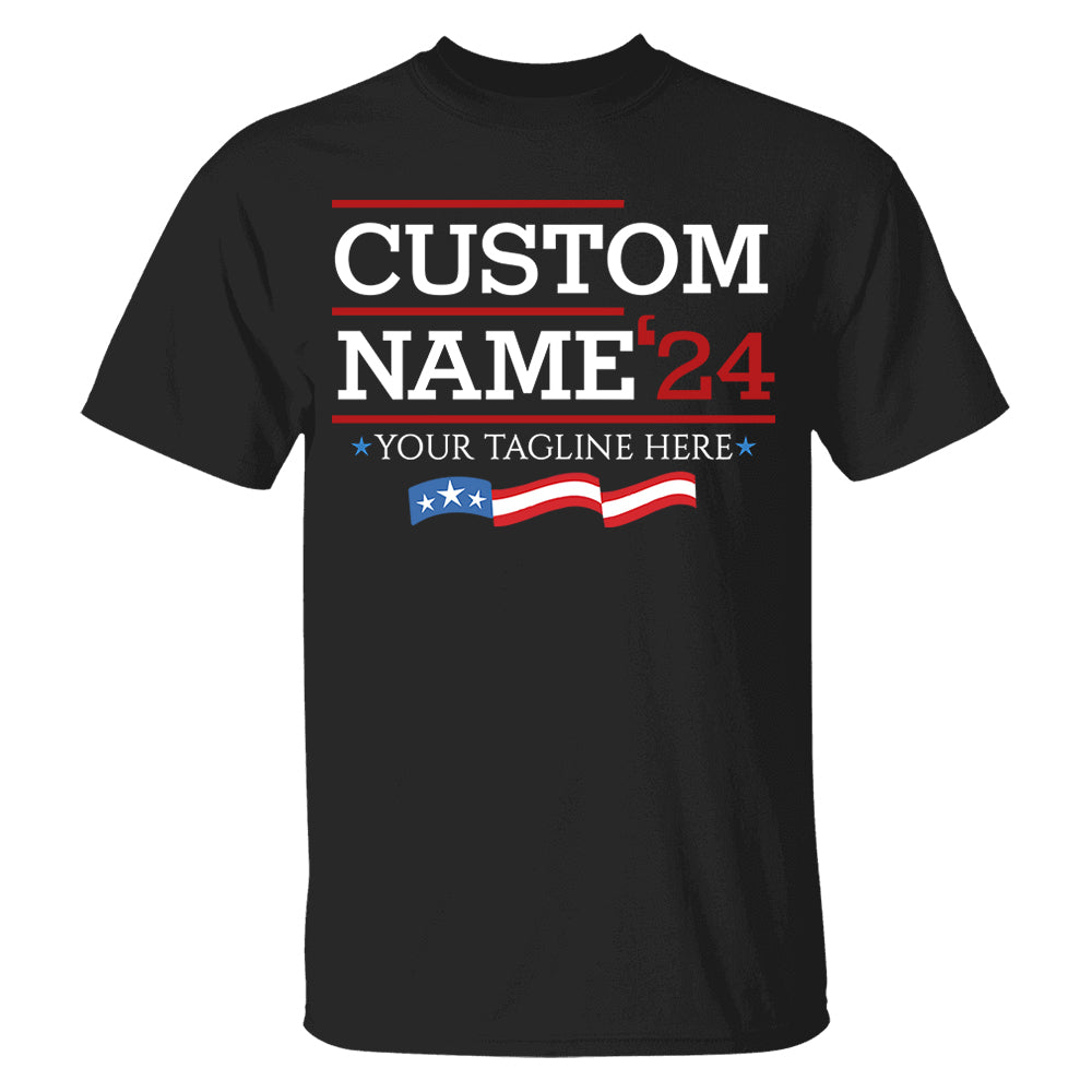 Custom Election Shirt,Personalized Election Shirt Gift,Custom Name Tee, Customized 2025 Tee,School Election Tee, Campaign Tee