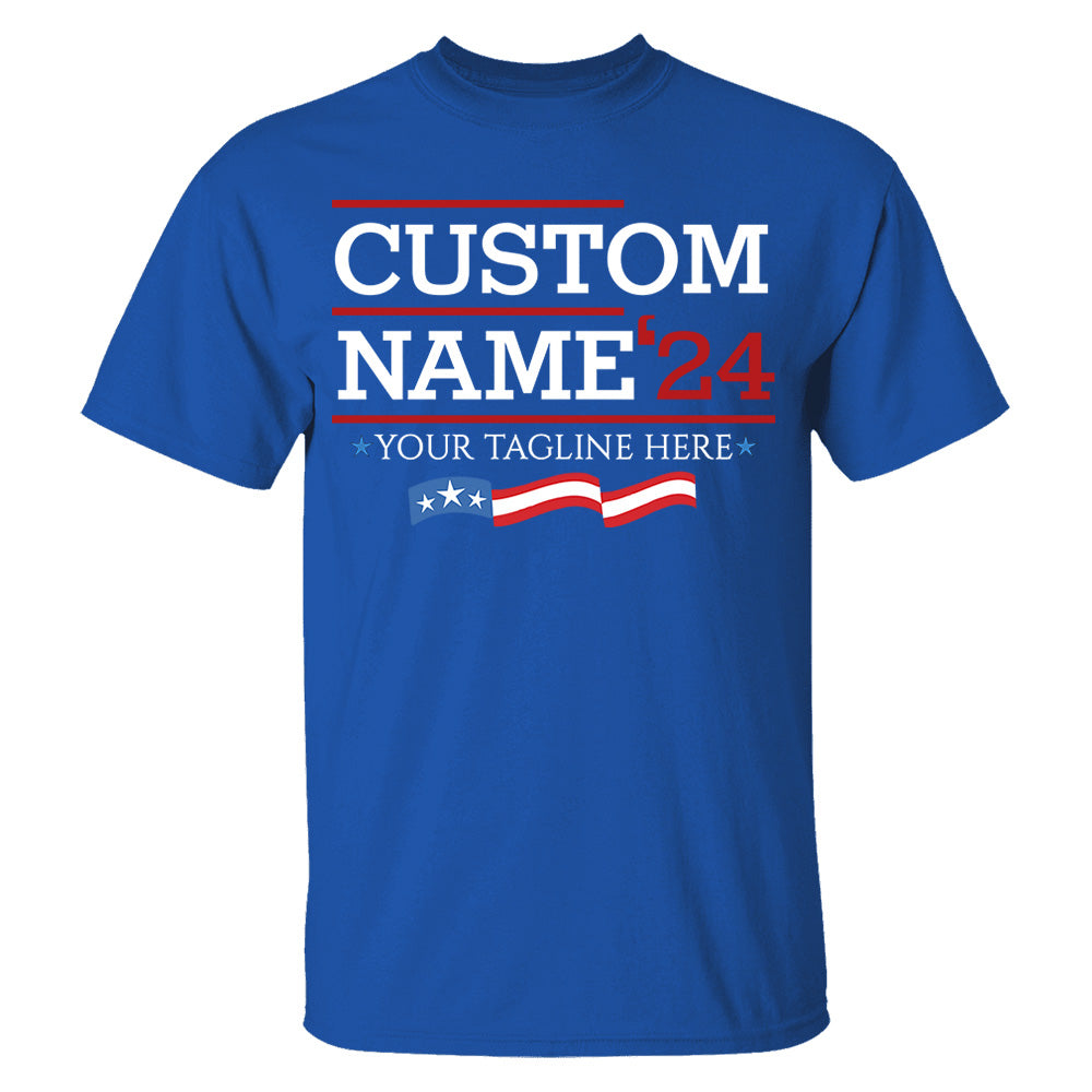 Custom Election Shirt,Personalized Election Shirt Gift,Custom Name Tee, Customized 2025 Tee,School Election Tee, Campaign Tee