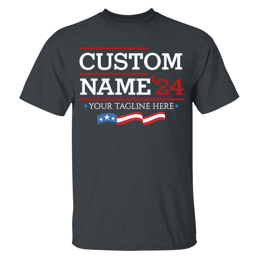 Custom Election Shirt,Personalized Election Shirt Gift,Custom Name Tee, Customized 2025 Tee,School Election Tee, Campaign Tee