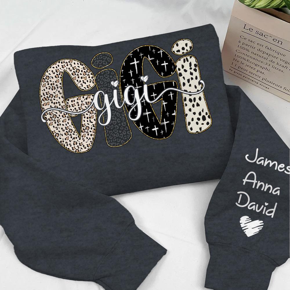 Bible Style Design, Custom Gift For Gigi And Her Grandchildren Nh00