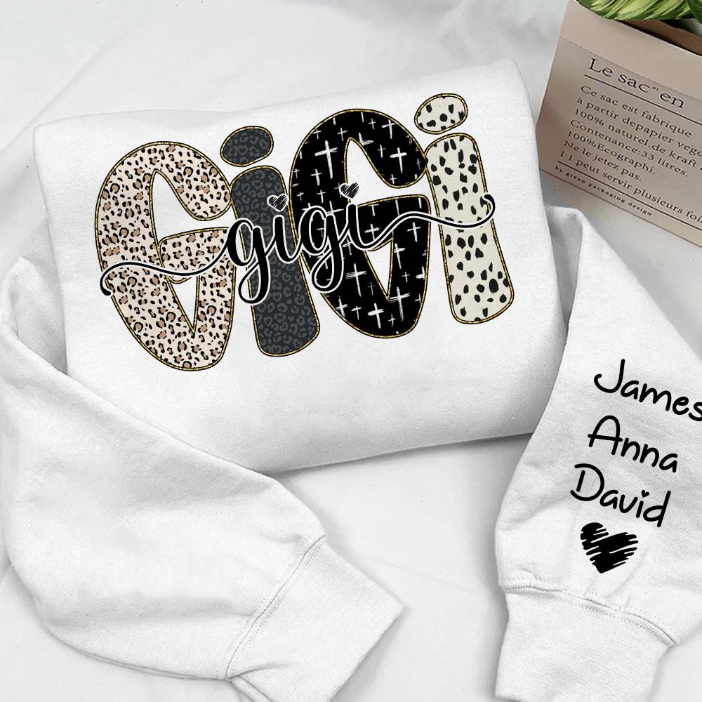 Bible Style Design, Custom Gift For Gigi And Her Grandchildren Nh00