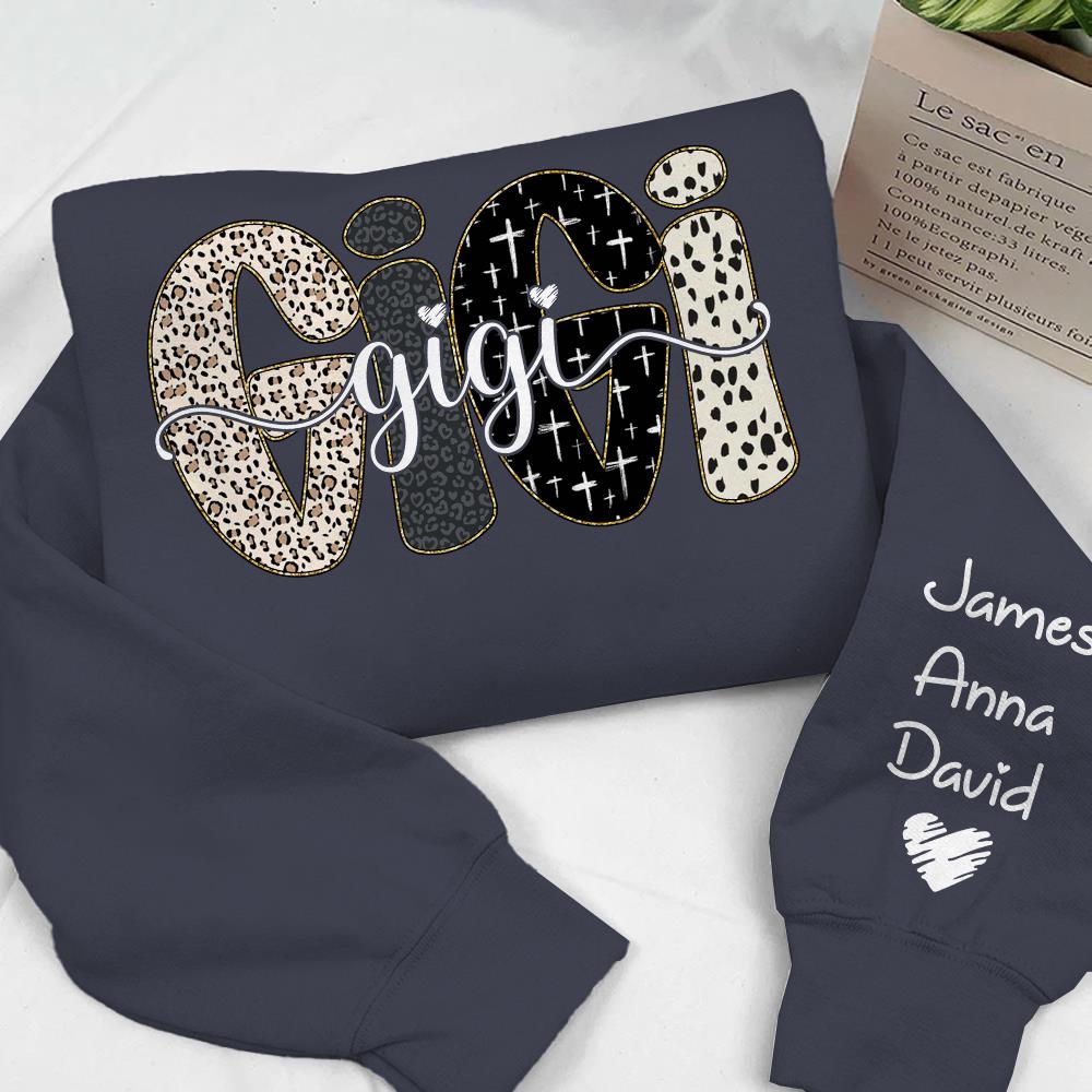 Bible Style Design, Custom Gift For Gigi And Her Grandchildren Nh00