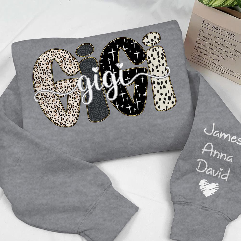 Bible Style Design, Custom Gift For Gigi And Her Grandchildren Nh00