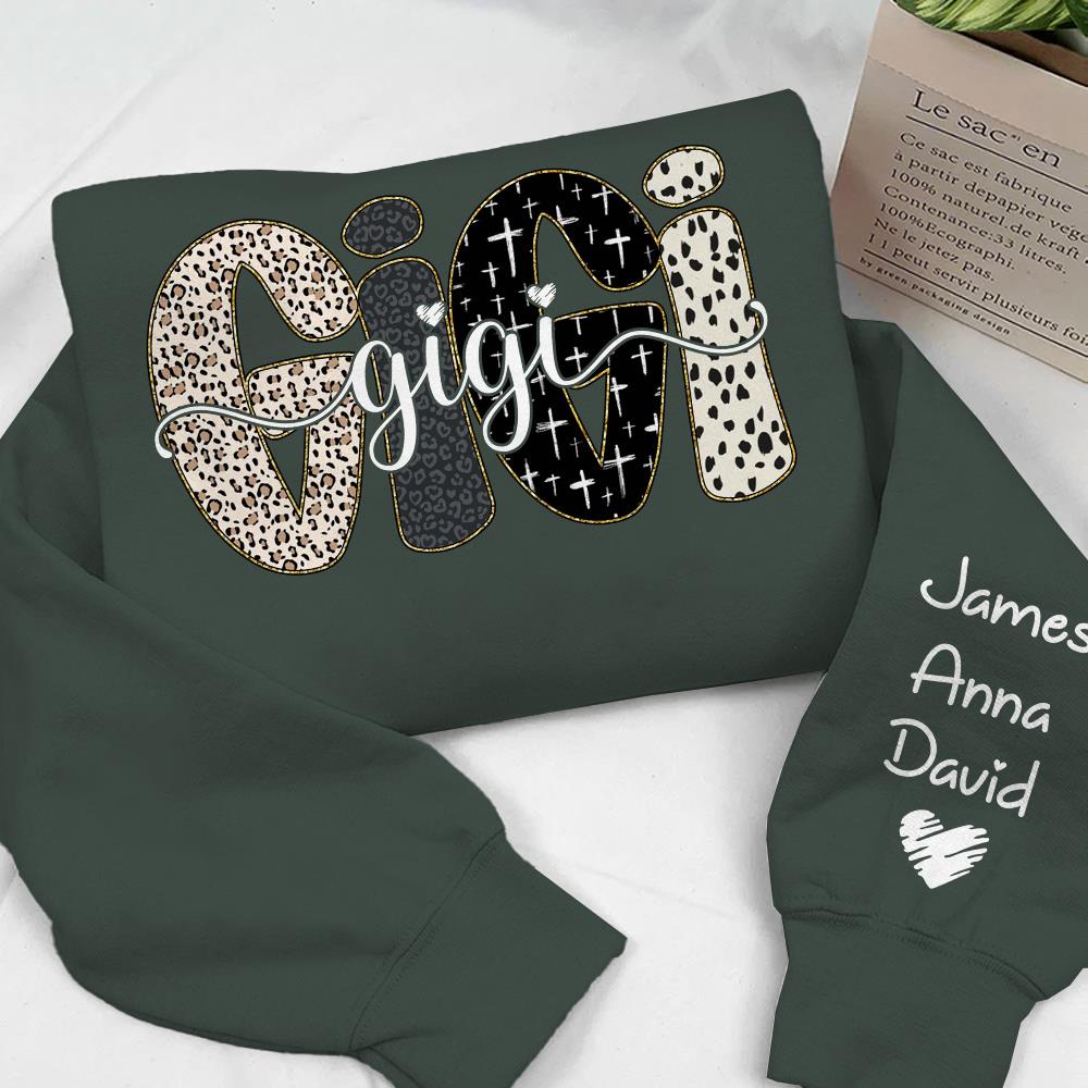 Bible Style Design, Custom Gift For Gigi And Her Grandchildren Nh00