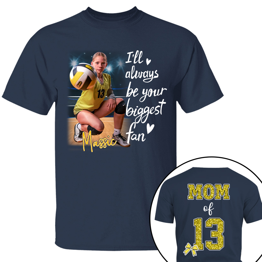 Custom Photo Basketball Shirt For Basketball Mom Grandma Sport Family Lovers T1807 T24