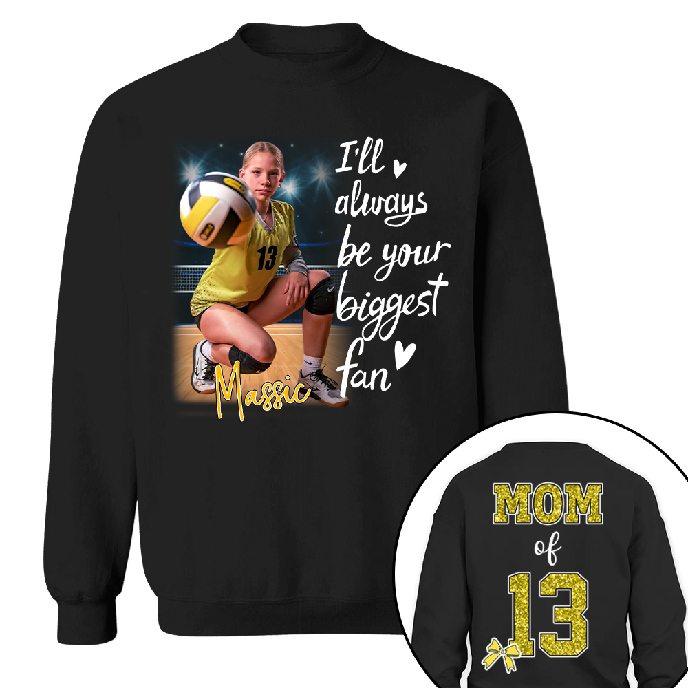 Custom Photo Basketball Shirt For Basketball Mom Grandma Sport Family Lovers T1807 T24