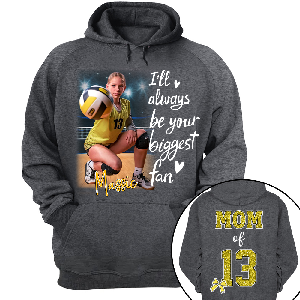 Custom Photo Basketball Shirt For Basketball Mom Grandma Sport Family Lovers T1807 T24