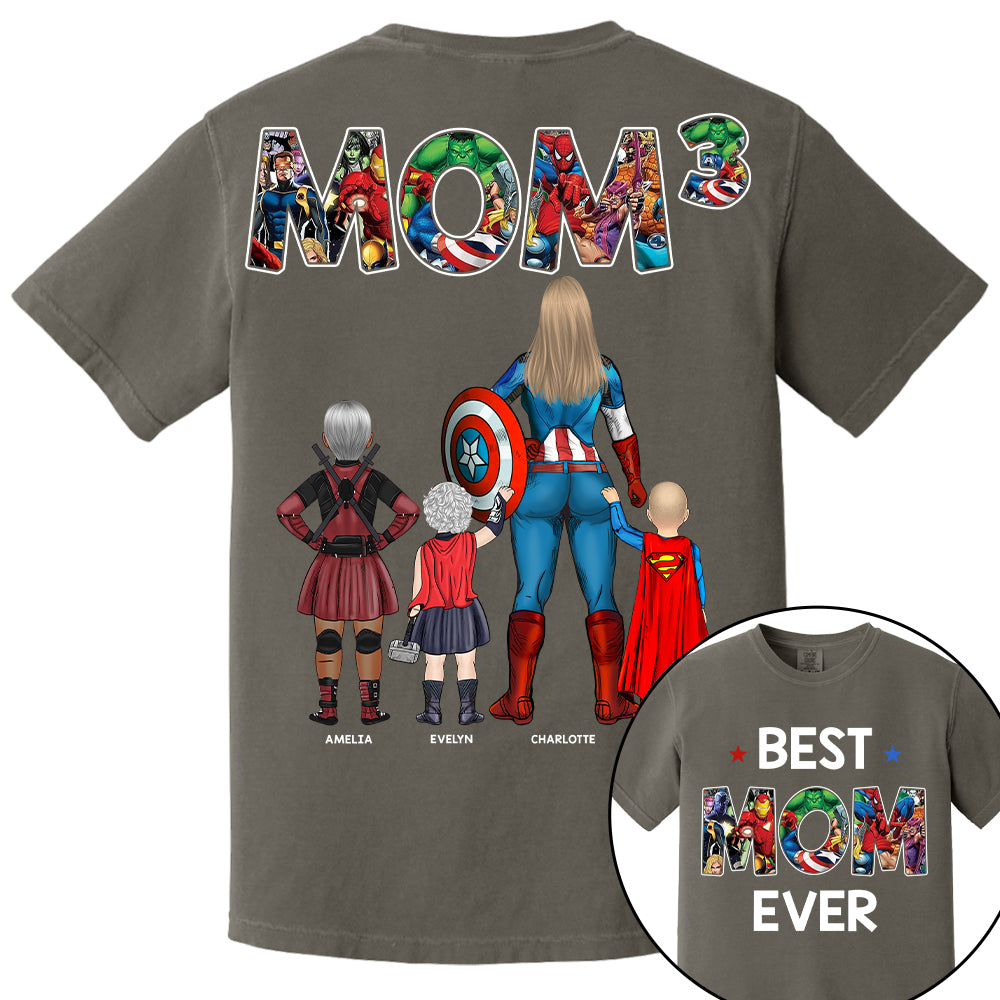 Best Mom Ever - Personalized Shirt Gifts For Mom Hv01