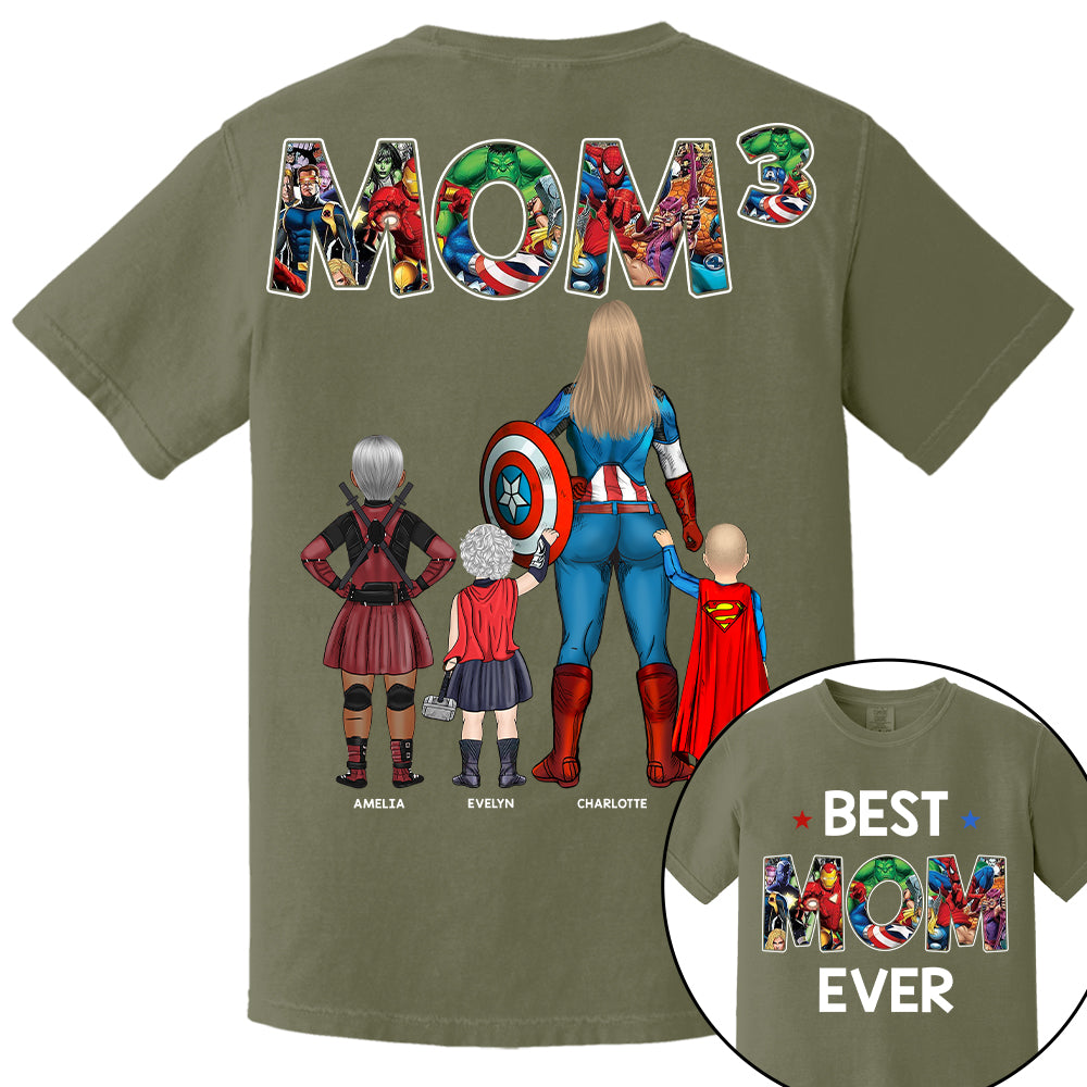 Best Mom Ever - Personalized Shirt Gifts For Mom Hv01