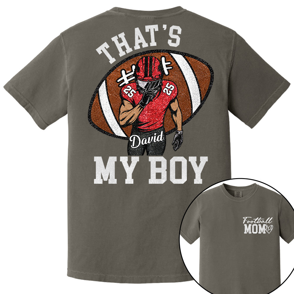Personalized Football Mom Football Grandma Shirt Those Are My Kids Shirt Gift For Sport Family T1807 T24