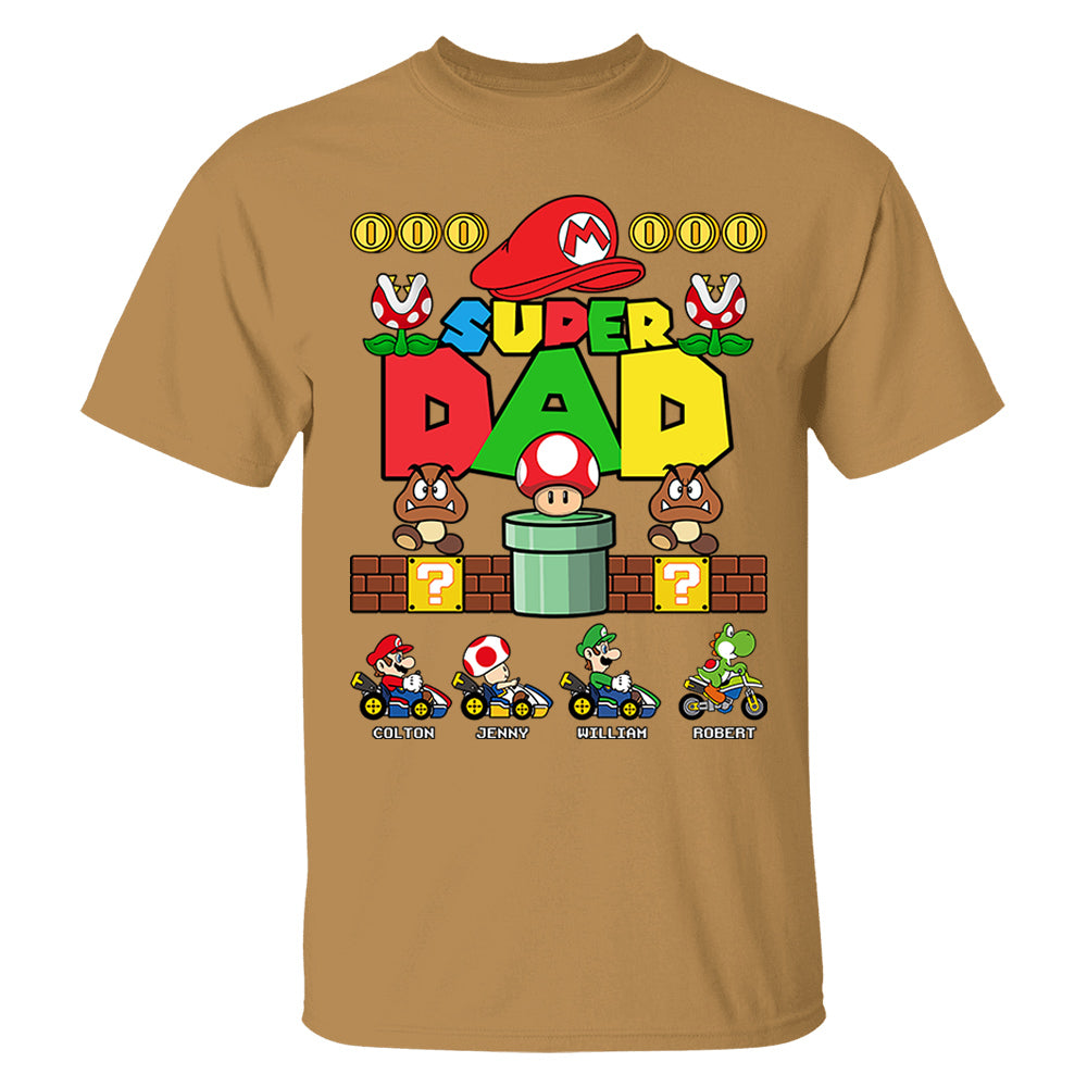 Personalized Super Daddio Shirt, Father's Day Shirt