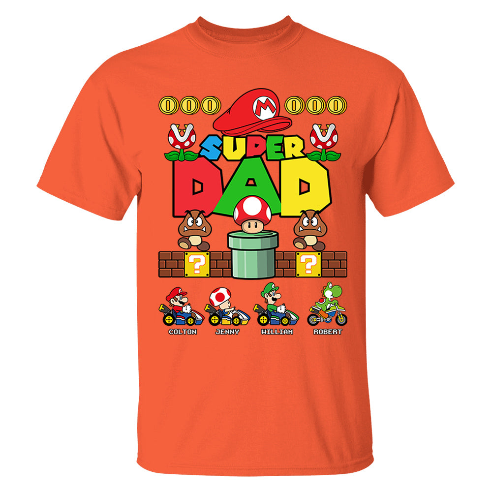 Personalized Super Daddio Shirt, Father's Day Shirt