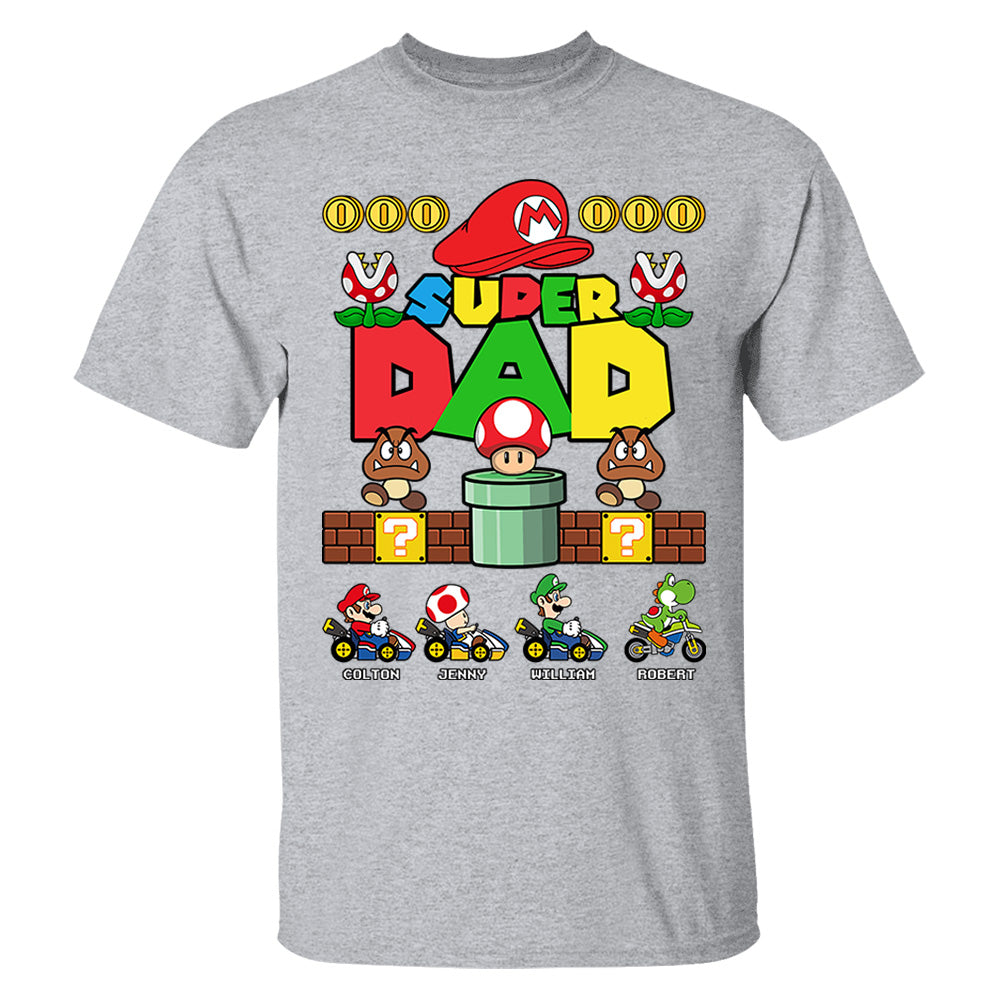 Personalized Super Daddio Shirt, Father's Day Shirt