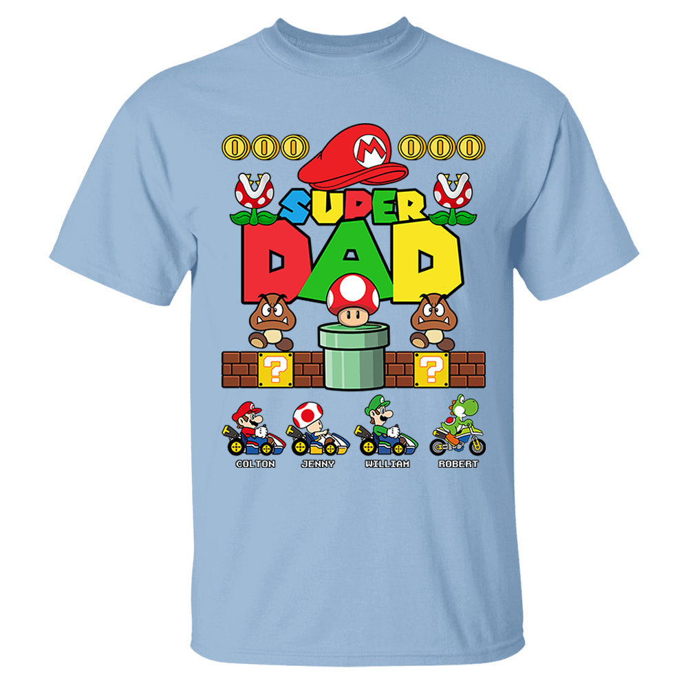 Personalized Super Daddio Shirt, Father's Day Shirt