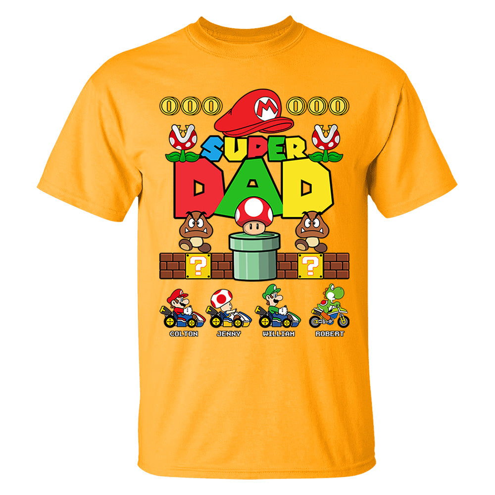 Personalized Super Daddio Shirt, Father's Day Shirt