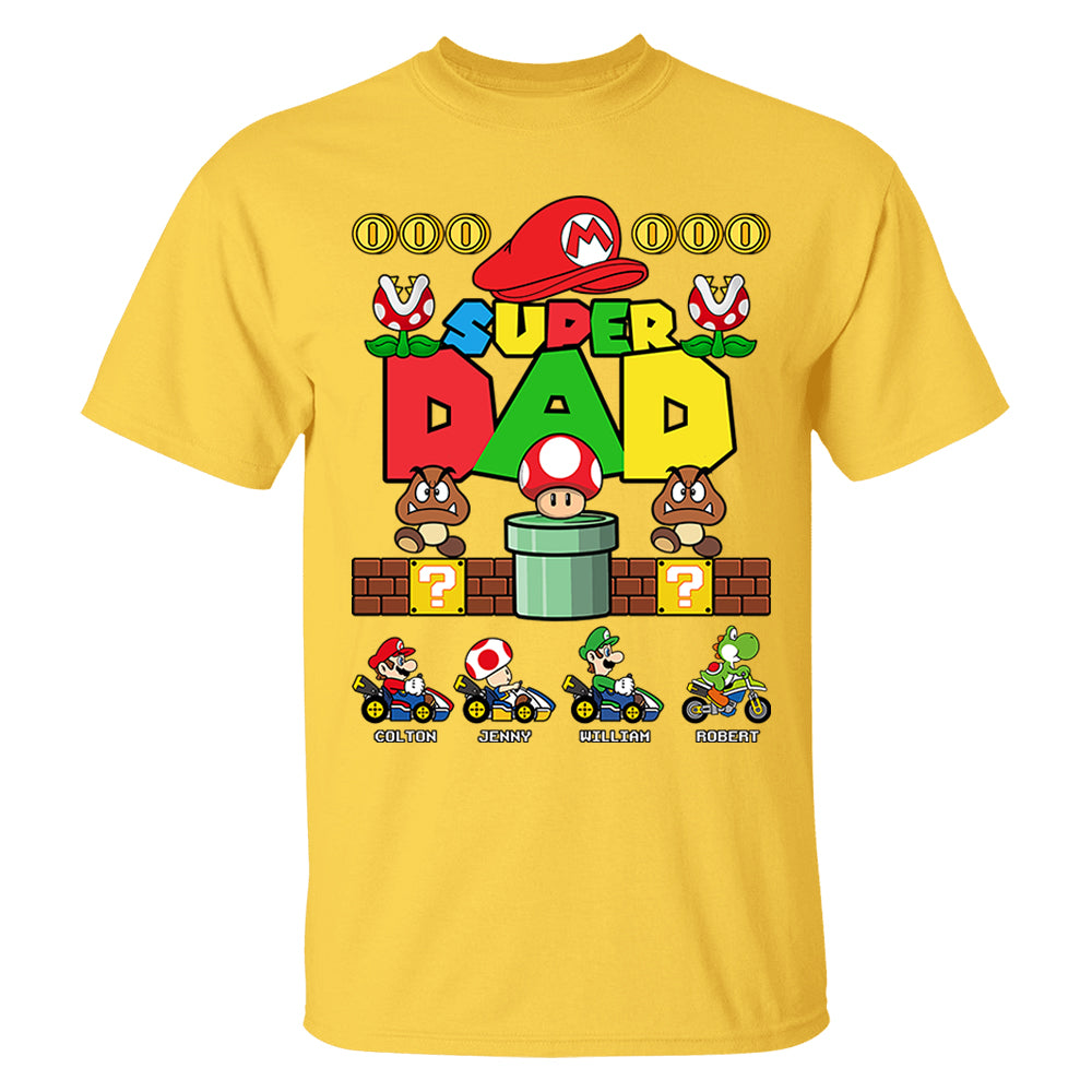 Personalized Super Daddio Shirt, Father's Day Shirt