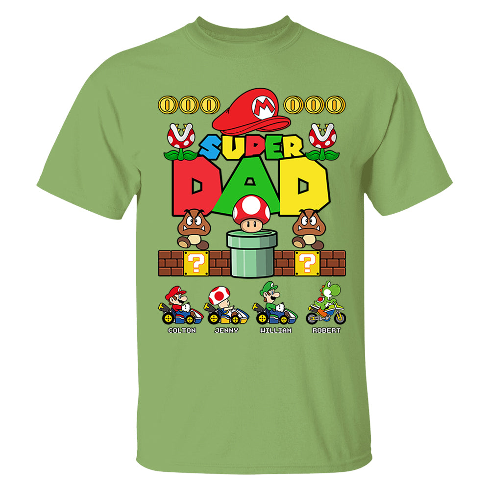 Personalized Super Daddio Shirt, Father's Day Shirt