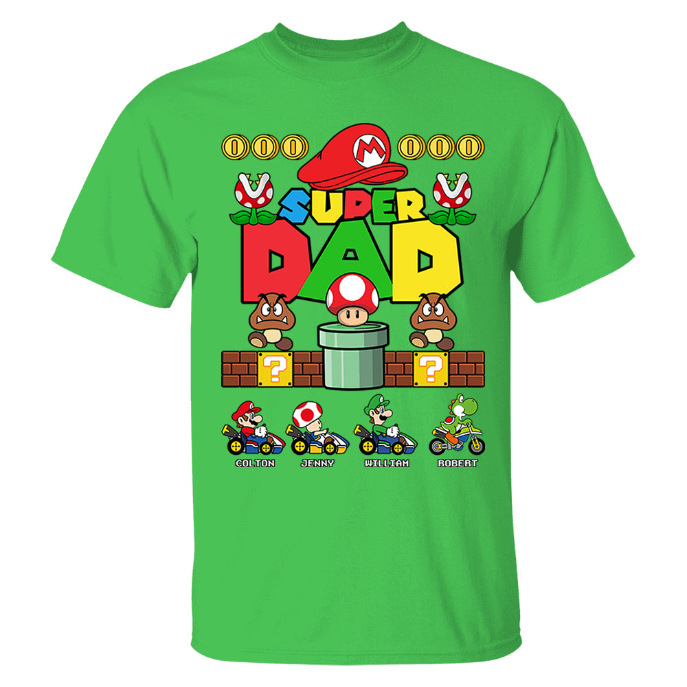 Personalized Super Daddio Shirt, Father's Day Shirt