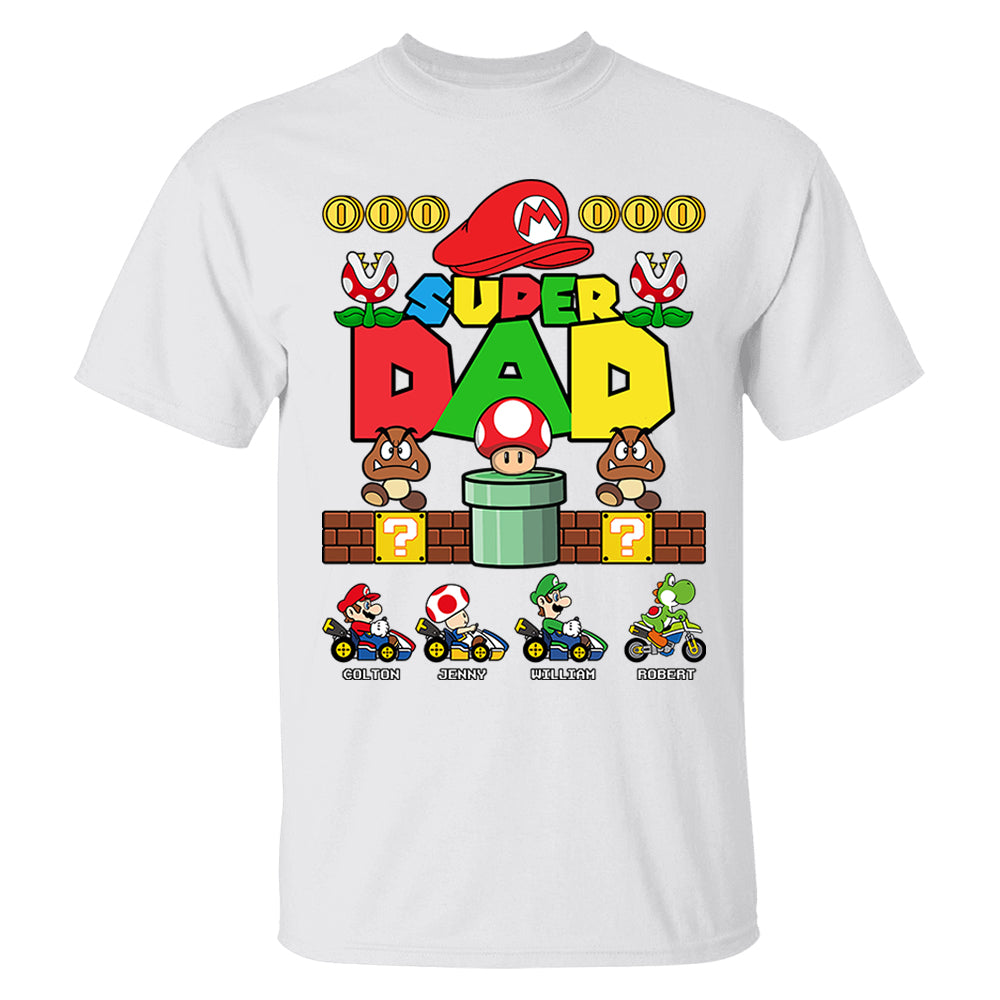 Personalized Super Daddio Shirt, Father's Day Shirt