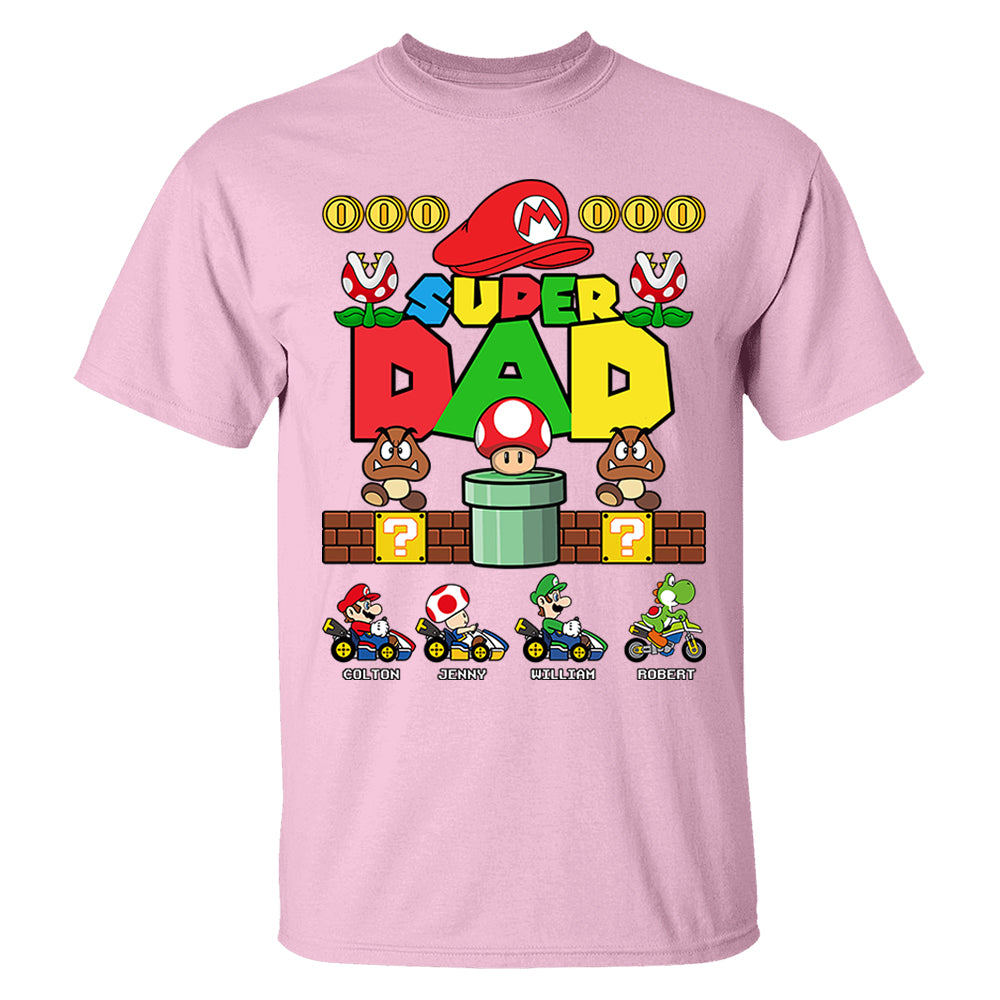 Personalized Super Daddio Shirt, Father's Day Shirt