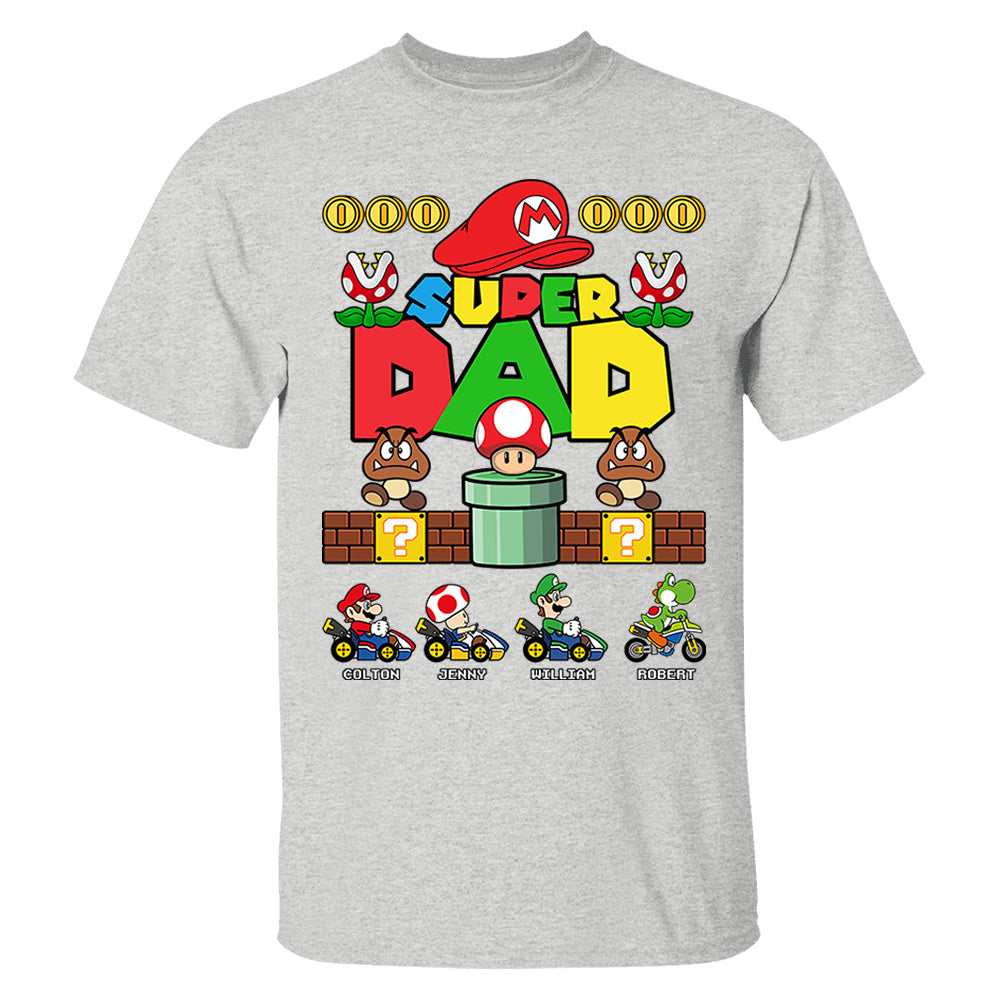 Personalized Super Daddio Shirt, Father's Day Shirt