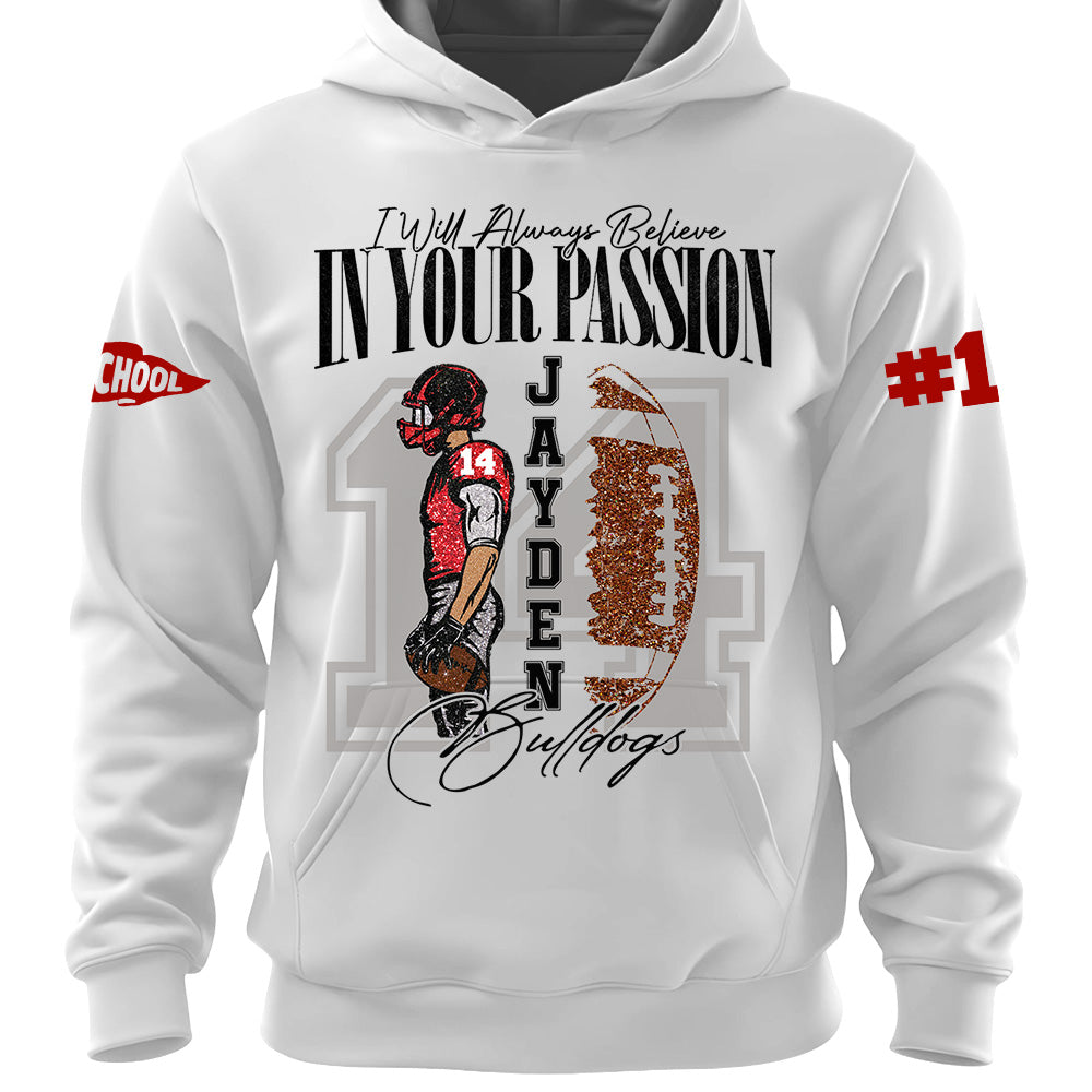 Personalized Vintage “Biggest Fan” Football Shirt, Custom School Team Name, Game Day Shirt, Gift For Football Lovers T1807 Pt99