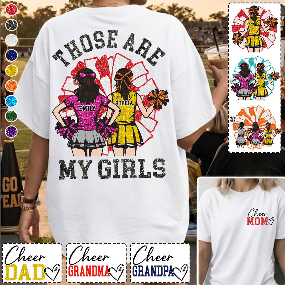 Personalized Cheer Mom Mom Shirt That's My Girl Shirt Gift For Cheerleader Family T1807