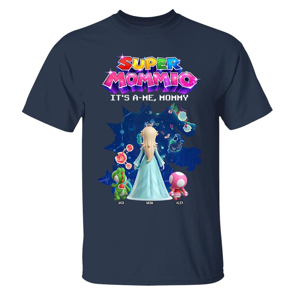 Customized Super Mommio It's A Me, Mommy Shirt, Gift For Mom, Mother's Day L0411 Nh00