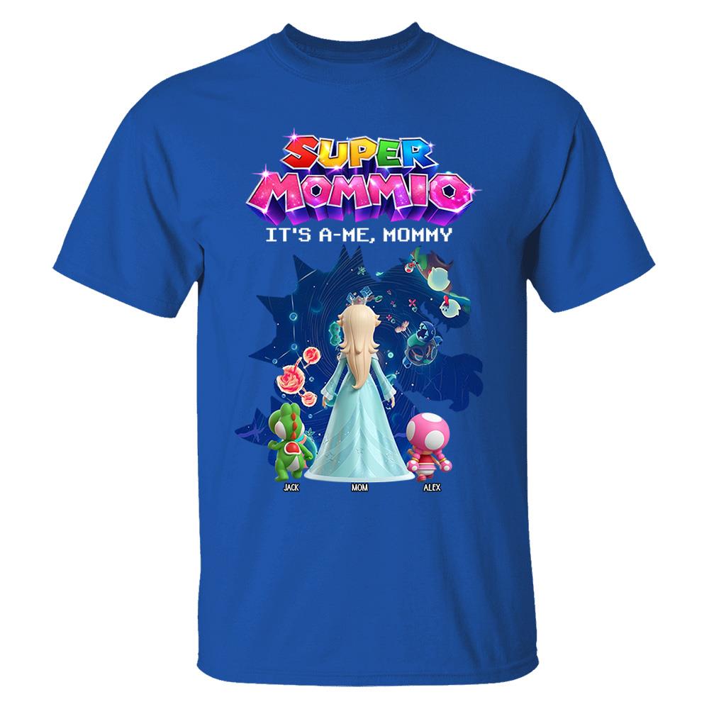Customized Super Mommio It's A Me, Mommy Shirt, Gift For Mom, Mother's Day L0411 Nh00