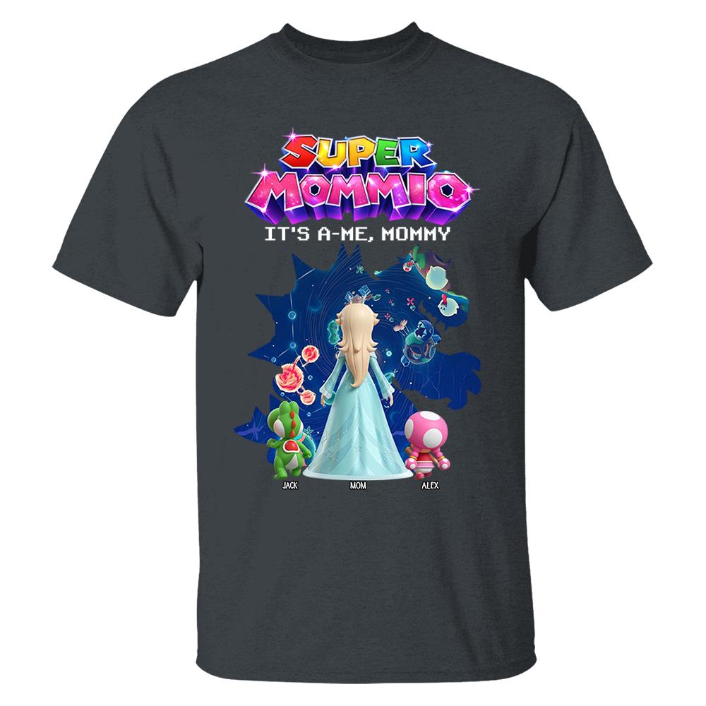 Customized Super Mommio It's A Me, Mommy Shirt, Gift For Mom, Mother's Day L0411 Nh00