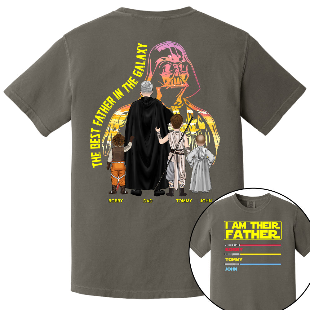 I Am Their Father - Personalized Shirt For Dad