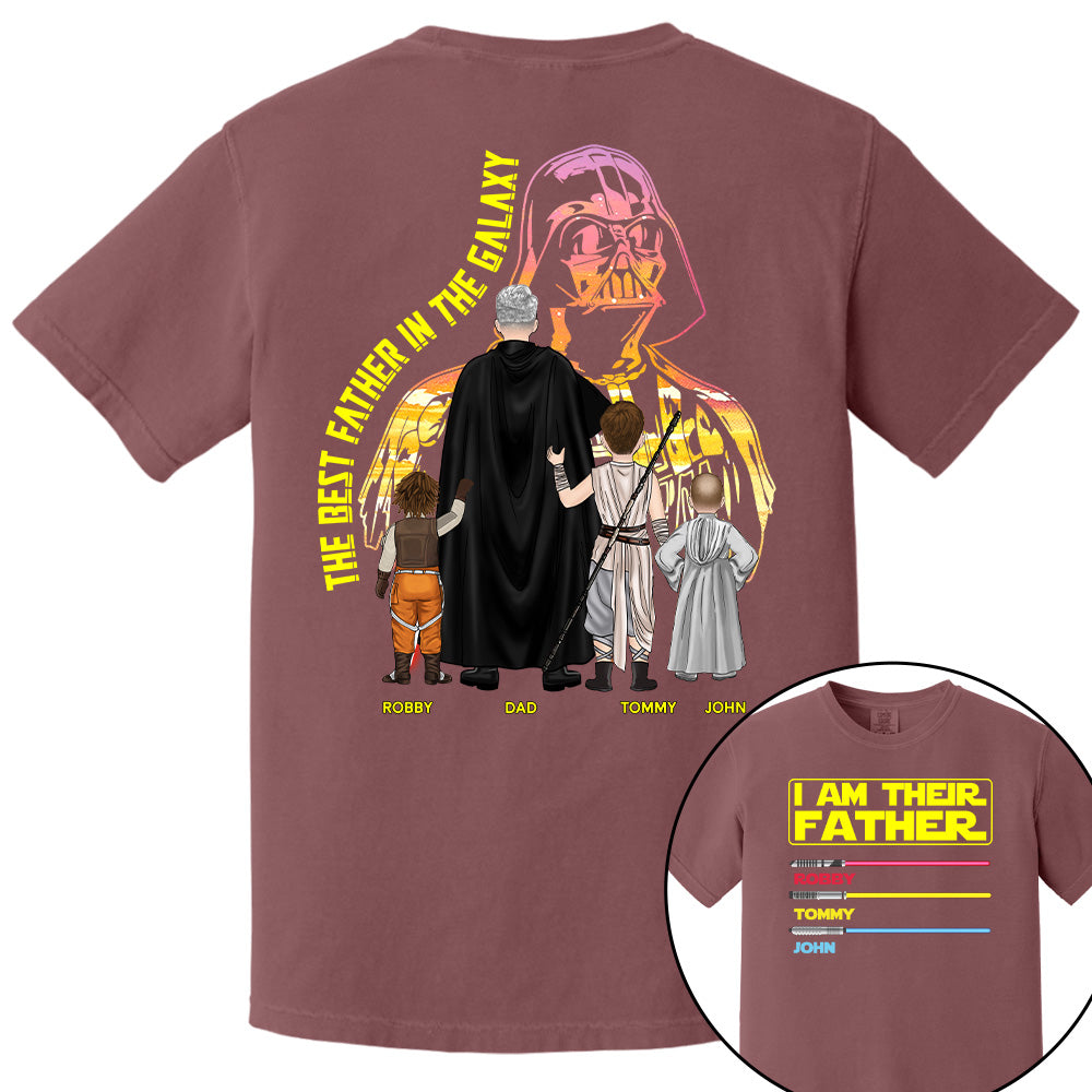 I Am Their Father - Personalized Shirt For Dad