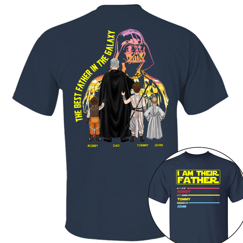 I Am Their Father - Personalized Shirt For Dad