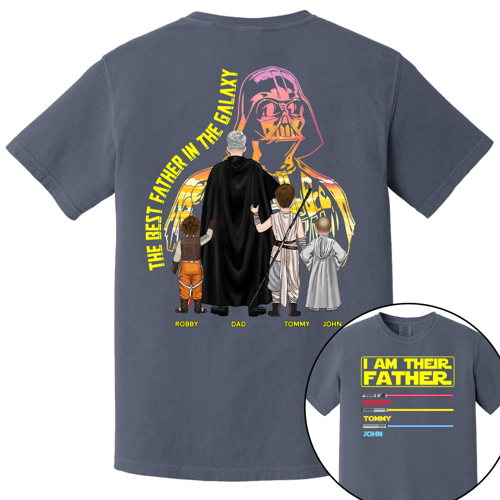 I Am Their Father - Personalized Shirt For Dad