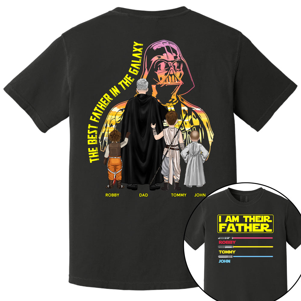 I Am Their Father - Personalized Shirt For Dad