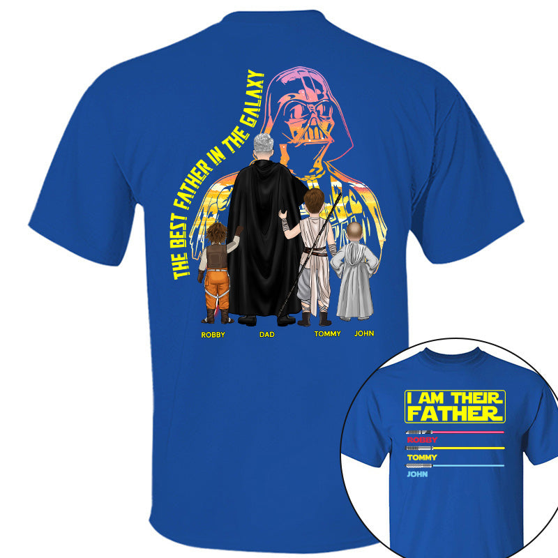 I Am Their Father - Personalized Shirt For Dad