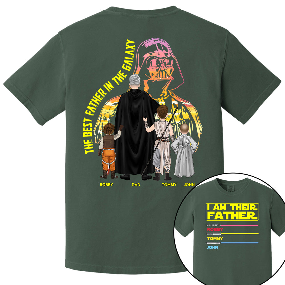 I Am Their Father - Personalized Shirt For Dad